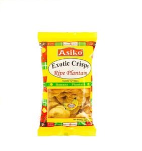 Asiko Exotic Crisps Ripe Plantain - 75g
