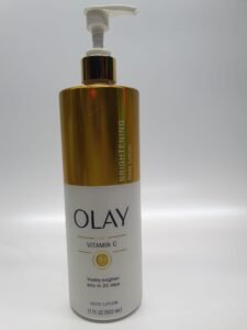 Olay Vitamin C Body Lotion visibly brightens skin in 21 days