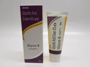 Glyco 6 Glycolic Acid Cream For Dry Skin, Acne & Hyperpigmentation
