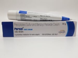 Persol Forte Benzoyl Peroxide and Sulphur Cream 30g