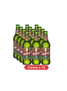 Trophy Premium Lager Beer 60cl Bottle (Box of 12)