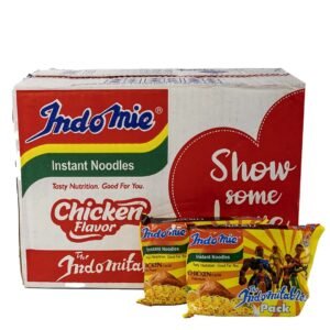 Box Indomie Chicken Flavour Instant Noodles