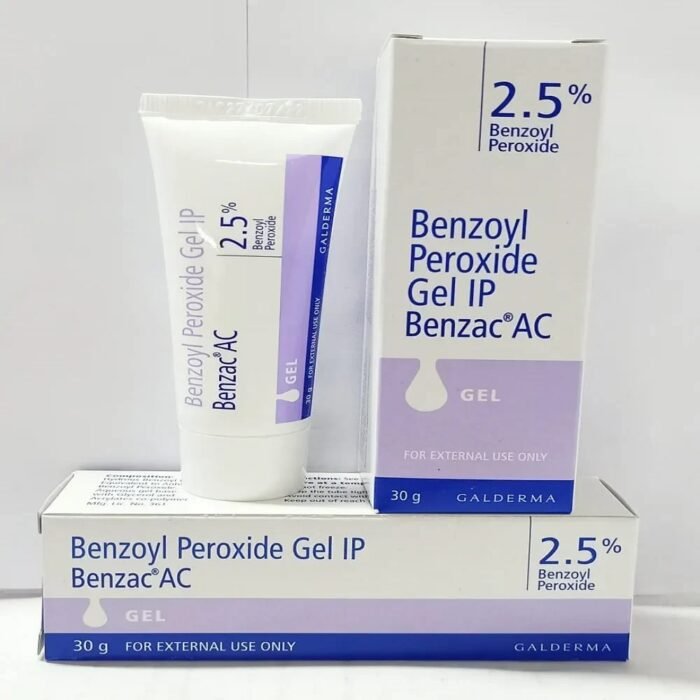 Benzoyl Peroxide Benzac AC 2.5%